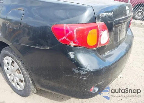 2009 Toyota Corolla Le из США, поврежденный, VIN JTDBL40E29J007624